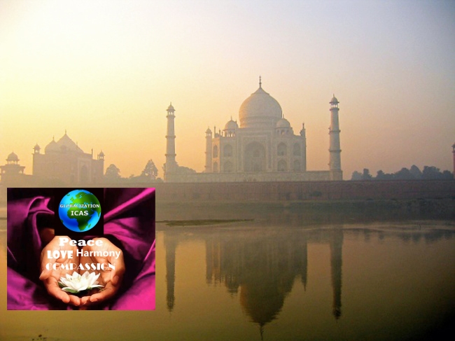 Taj Mahal 20th World Meditation Day large image